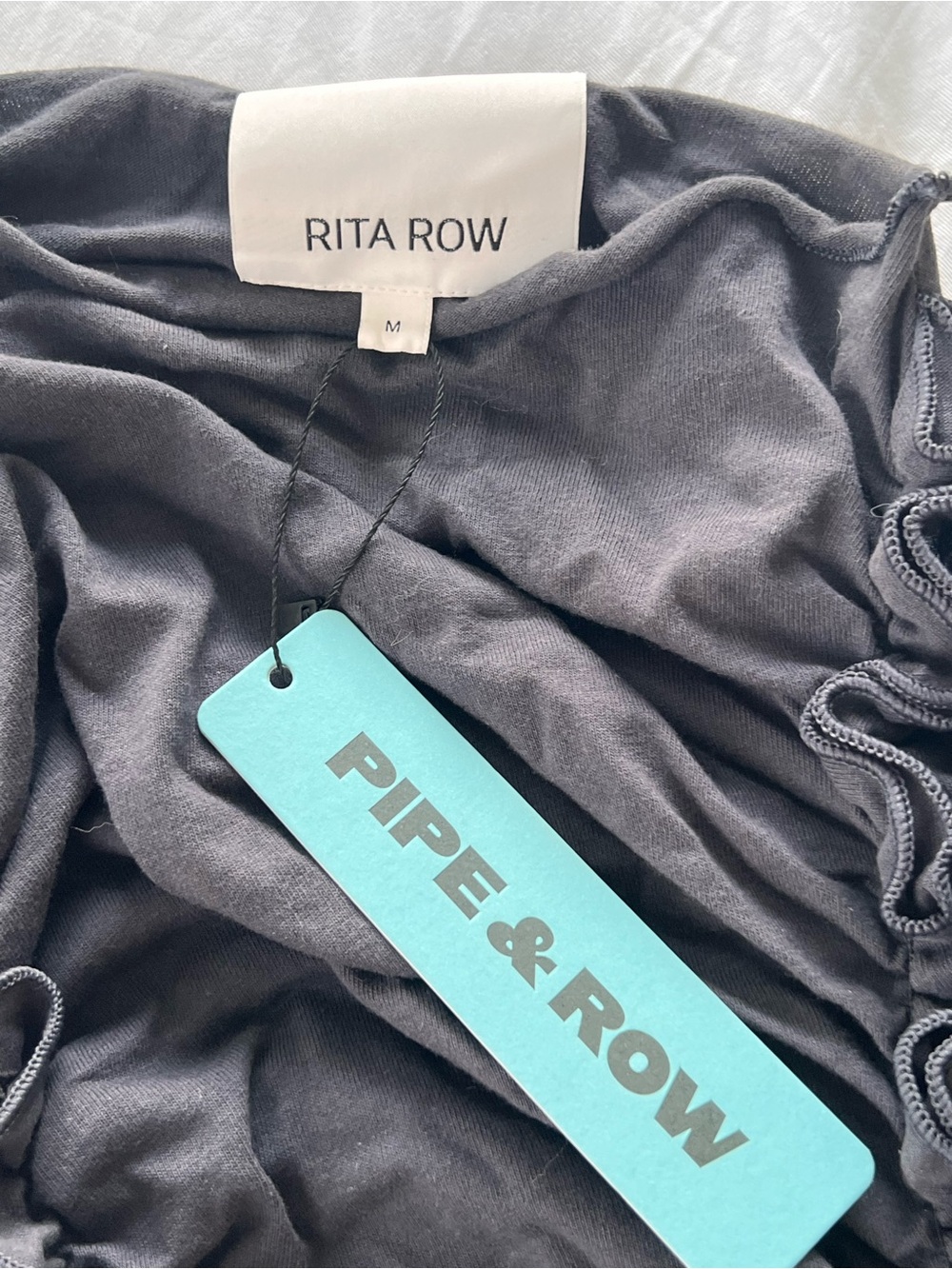 Rita Row Nogata Dress in Petrol - Picture 6 of 7